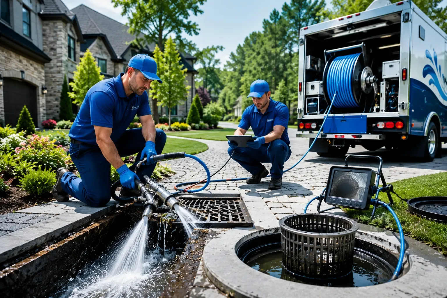Local outdoor drain cleaning professionals in Langley, KY